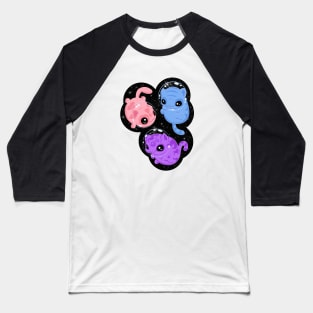 Space Kittens Baseball T-Shirt